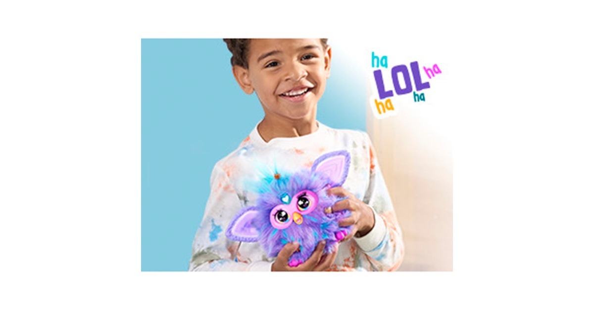HasbroFurby Paars Pluchenspeelgoed