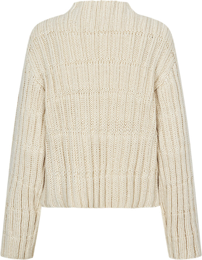 Modström FelipeMD Wool short t-neck Summer sand