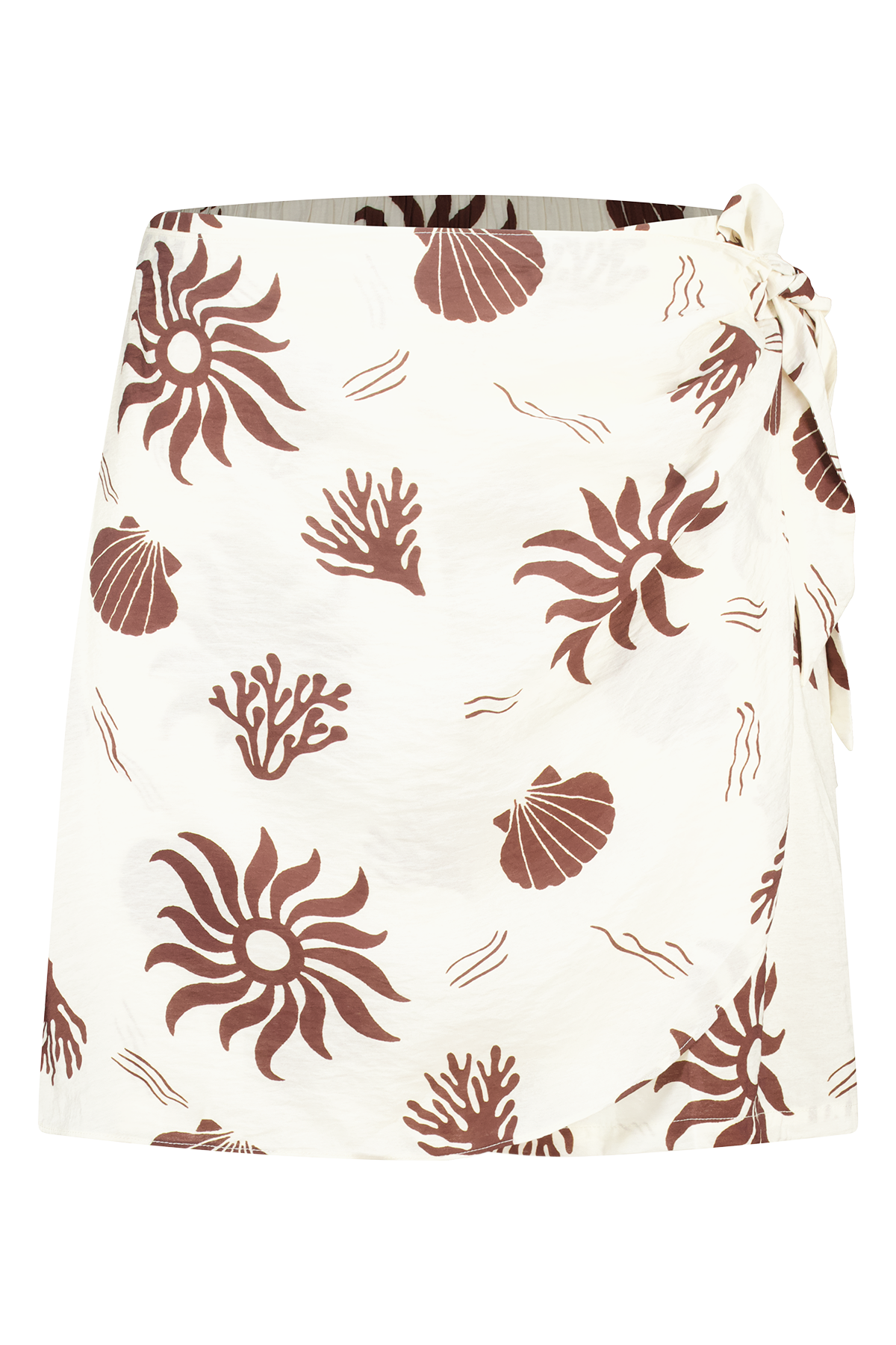 Skort met overslaglook Multi Neutraal