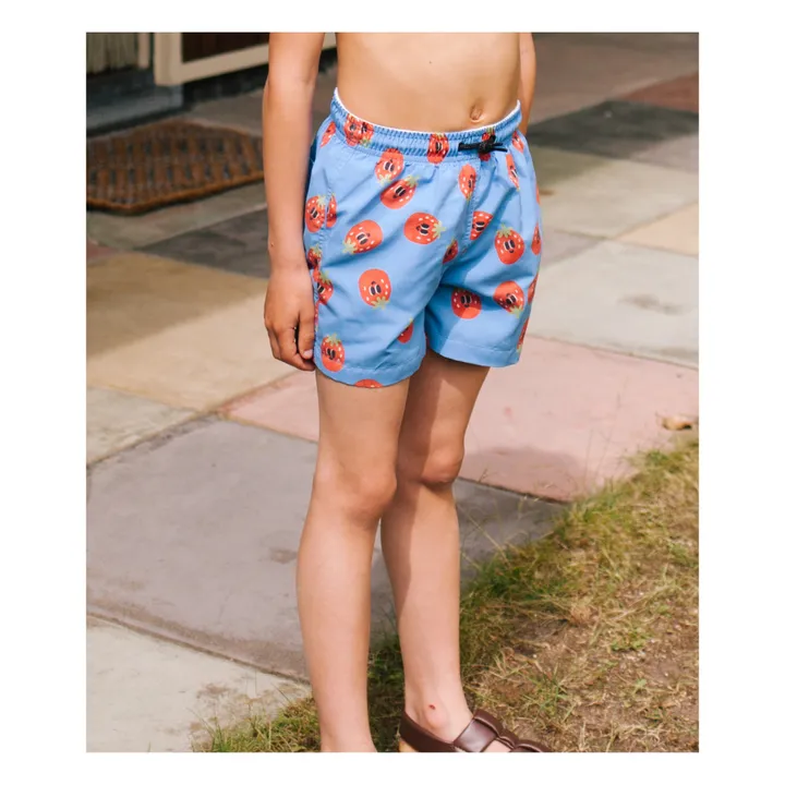 Daily Brat Short de Bain Happy Berry | Bleu