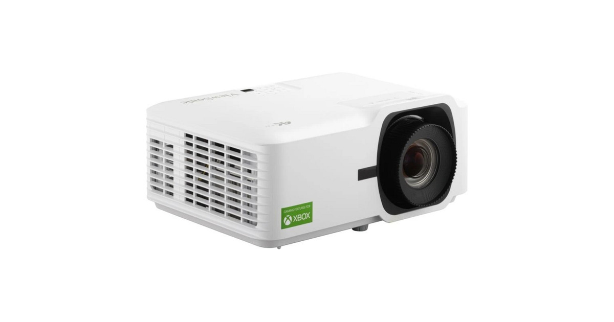 ViewSonicLS710-4KE 4K Laser Home Projector​  (Wit, 3500 ANSI Lumen, Ontworpen voor Xbox)