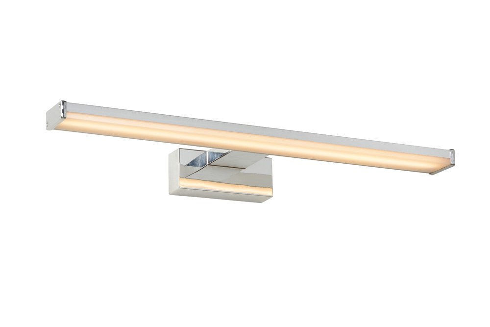 Lucide Onno spiegellamp 40cm 8W mat chroom