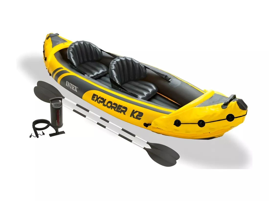 Canoë gonflable 2 places - Explorer K2 - Intex