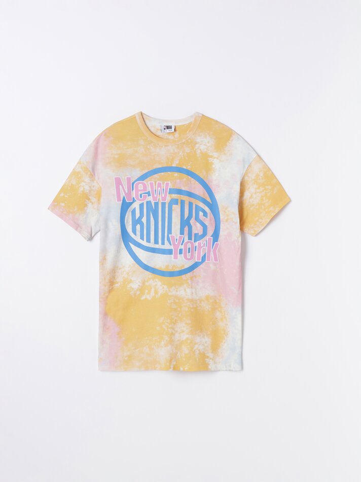 Camisa tie-dye do New York Knicks da NBA - tamanho único