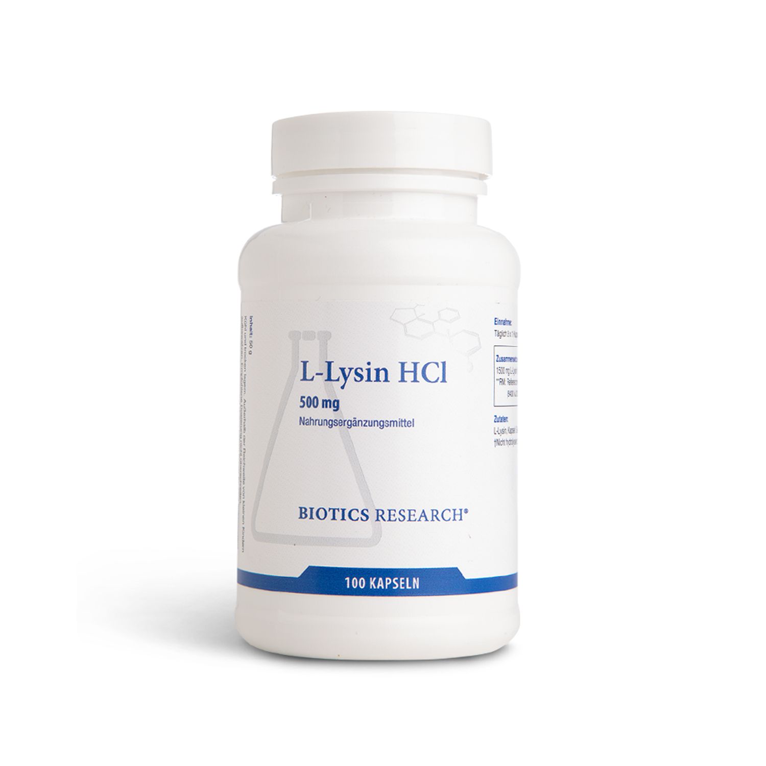 BIOTICS® RESEARCH L-Lysin HCL