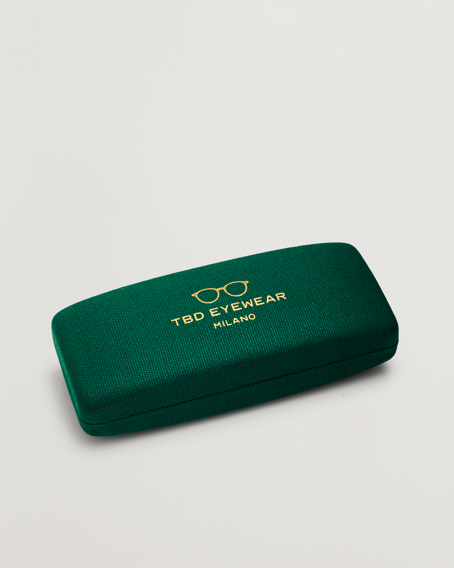 TBD Eyewear Clip-ons Gold/Bottle Green