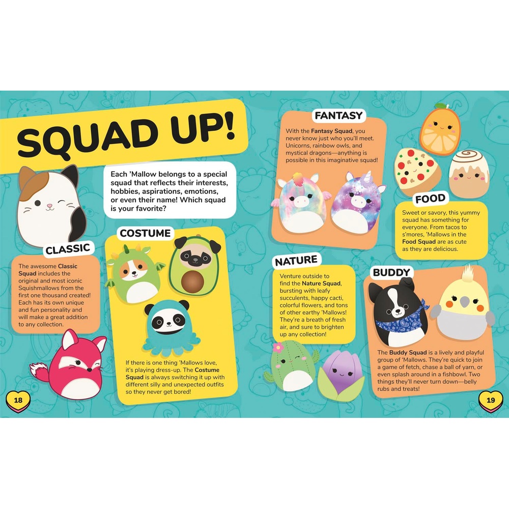 Original Squishmallows Offizieller Sammlerleitfaden (gebundenes Buch)