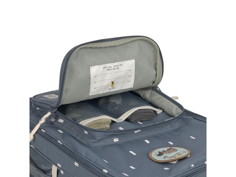 Lässig Reisetrolley Happy Prints Midnight Blue Kinderkoffer ab 3 Jahren