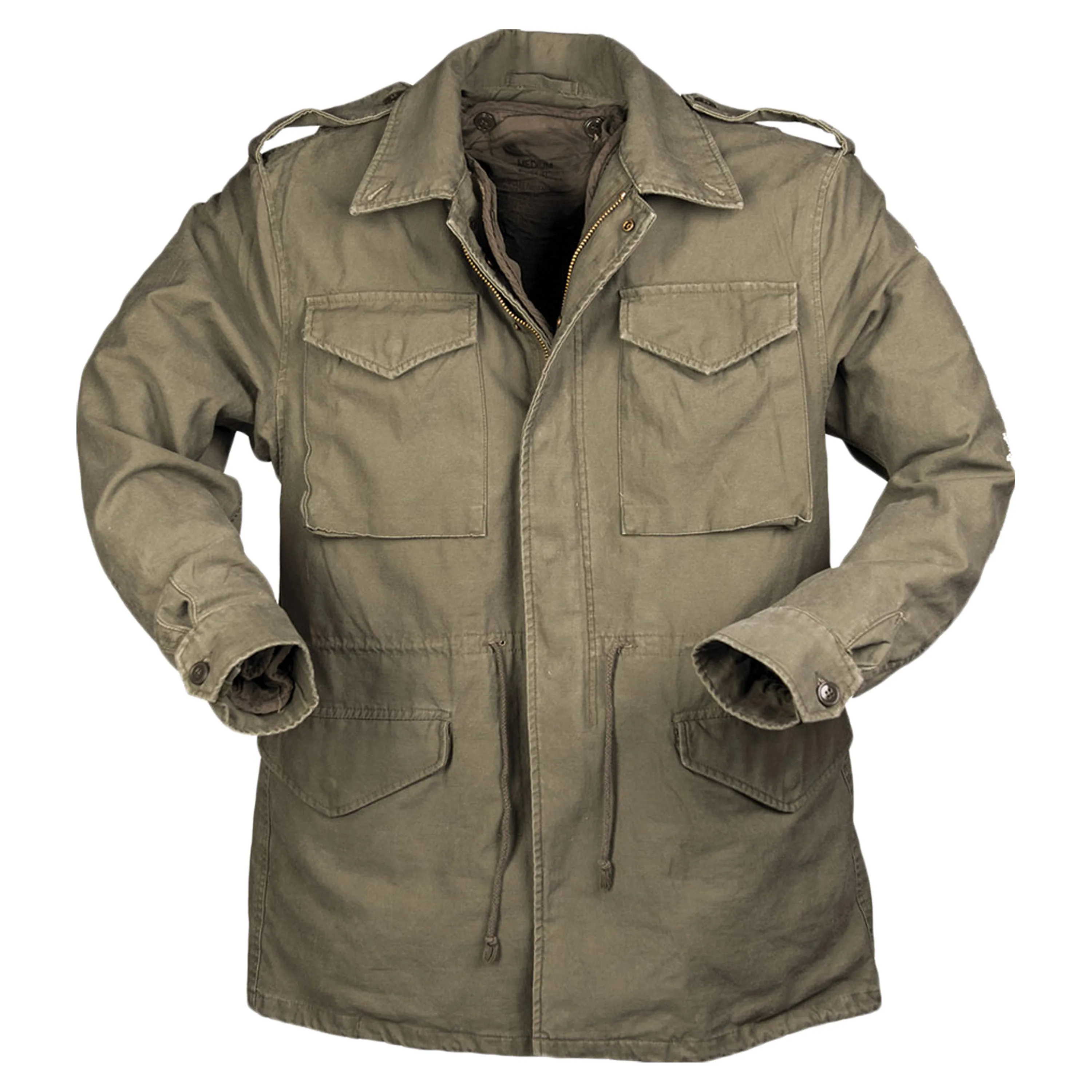 Mil-Tec -  US Feldjacke M51 prewash mit Futter neuwertig