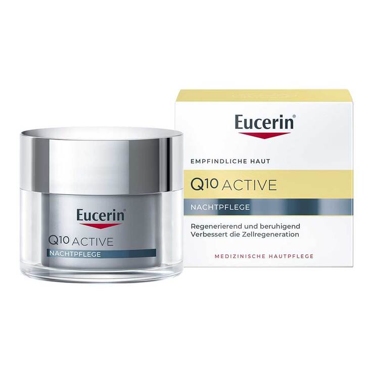 Eucerin Q10 Active Nachtcreme, 50 ml