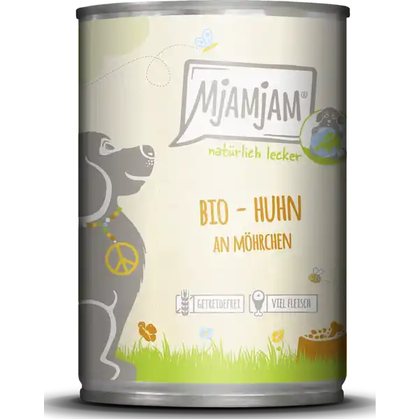 Bio natürlich lecker - Huhn an Möhrchen