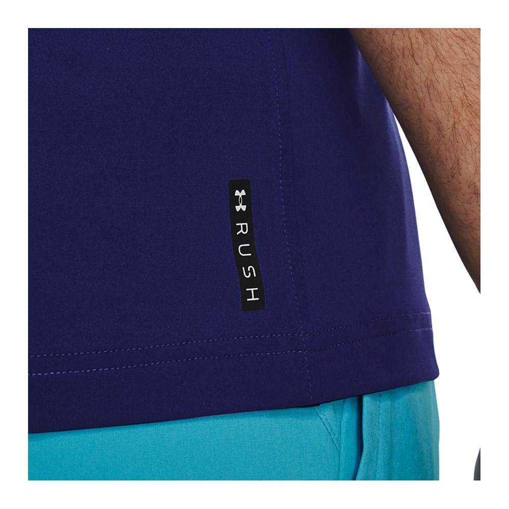 Under Armour UA RUSH VENT - Maillot Homme sonar blue/black