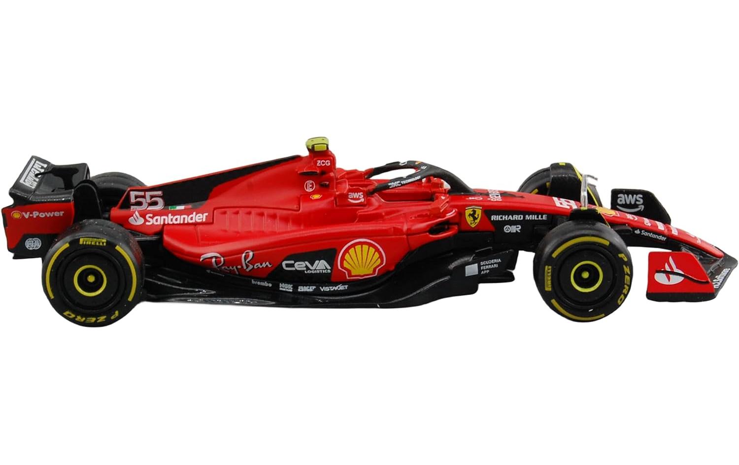 Ferrari F1 SF-23 Sainz 2023 1:43Sammlermodell im Massstab 1:43