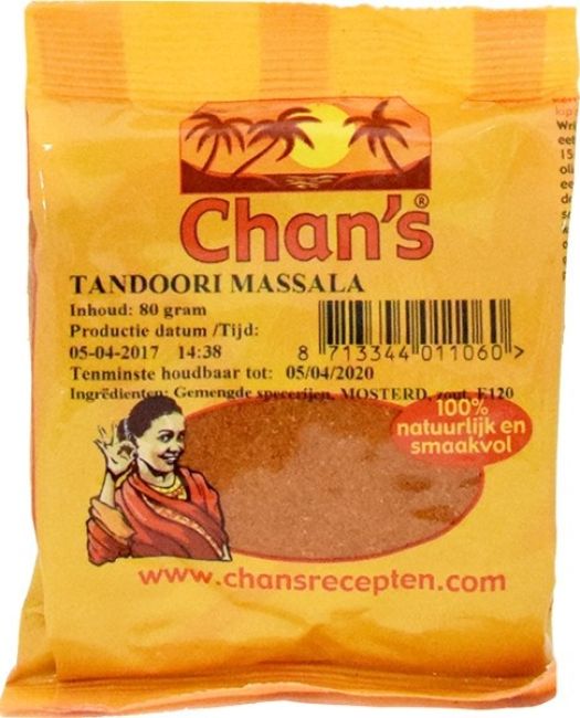 Chan's Tandoori Massala 80g