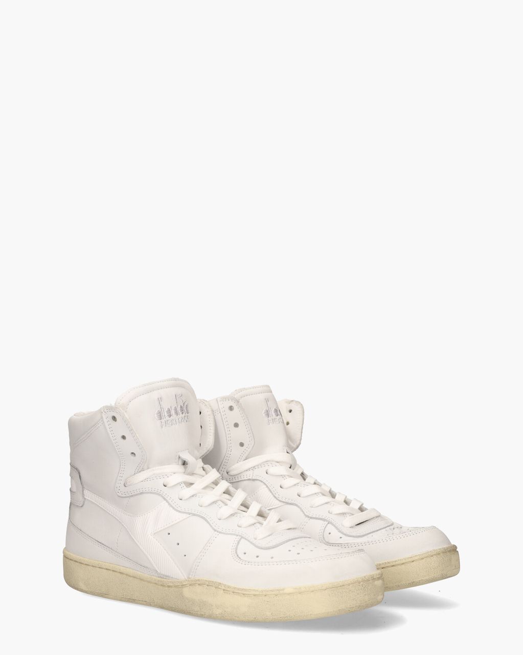 Diadora Heritage Mi Basket Used Wit Herensneakers