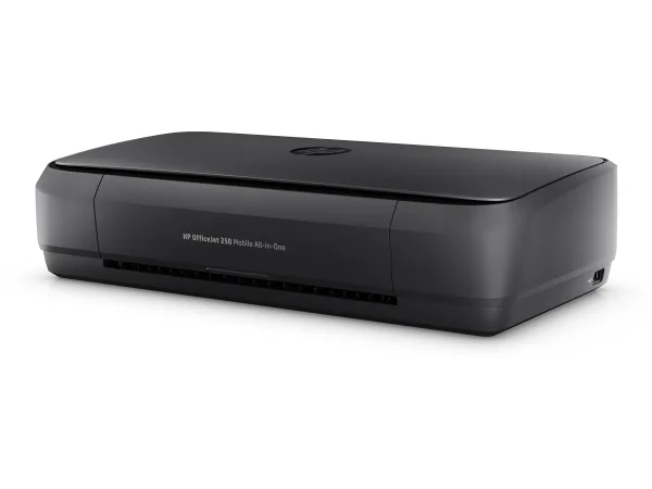 HP Officejet 250 Mobile All-in-One - Multifunktionsprinter - farve - blækprinter - Legal (216 x 356 mm) (original) - A4/Legal (medie) - op til 8 spm (kopiering) - op til 10 spm (udskriver) - 50 ark - USB 2.0, USB vært, Wi-Fi