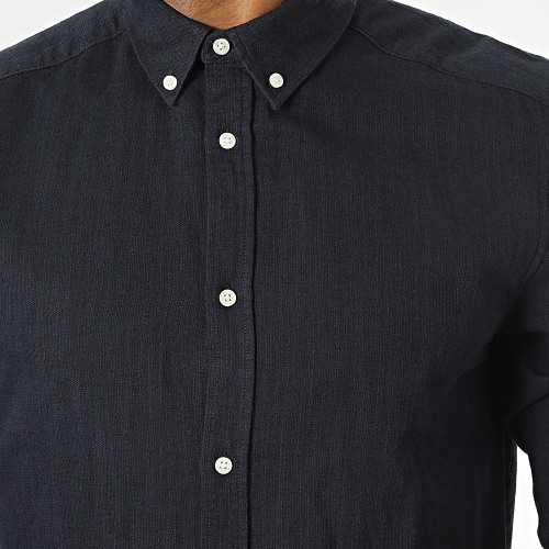 Chemise Manches Longues Arlo Bleu Marine