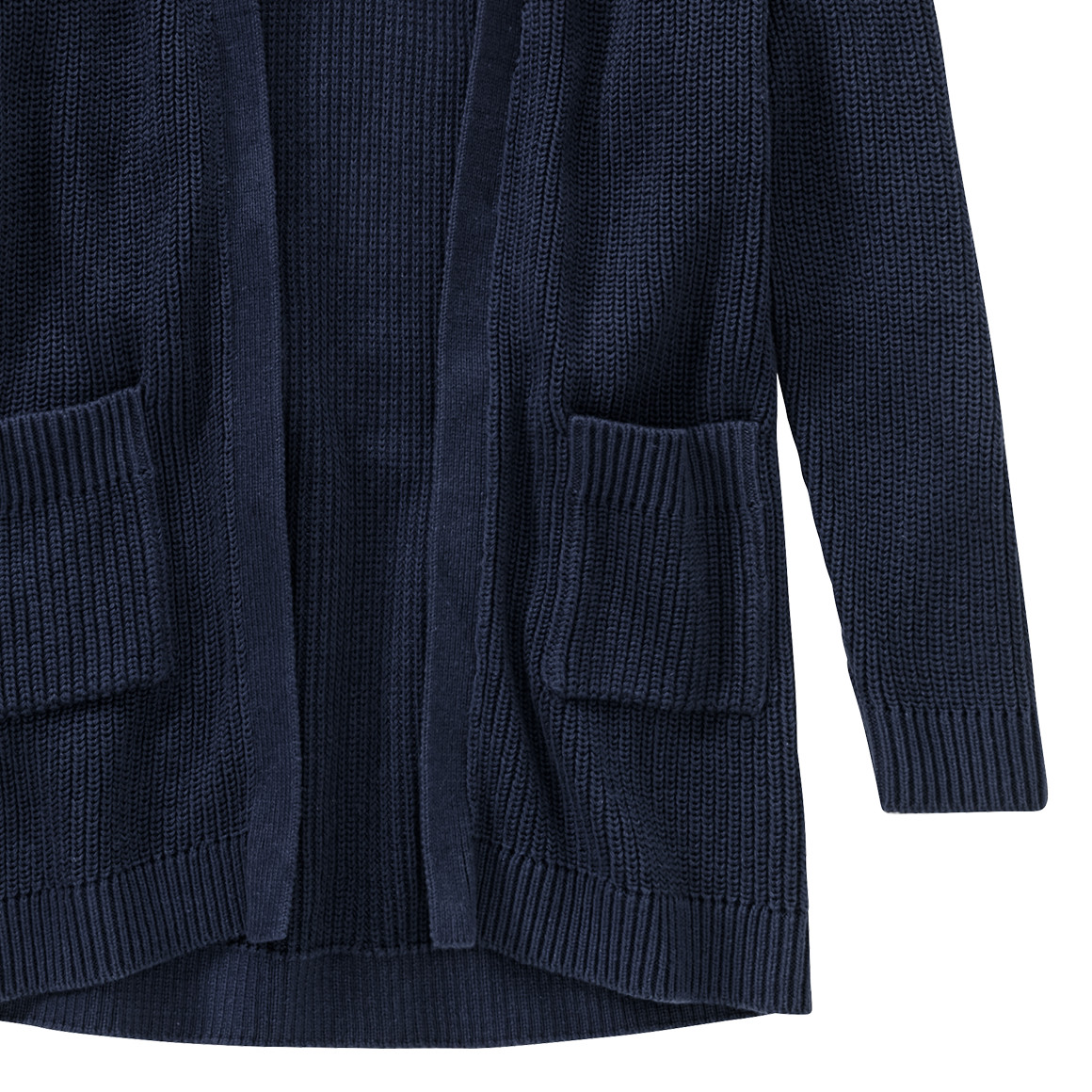 Beatwear Mädchen Strickjacke mit Taschen dunkelblau