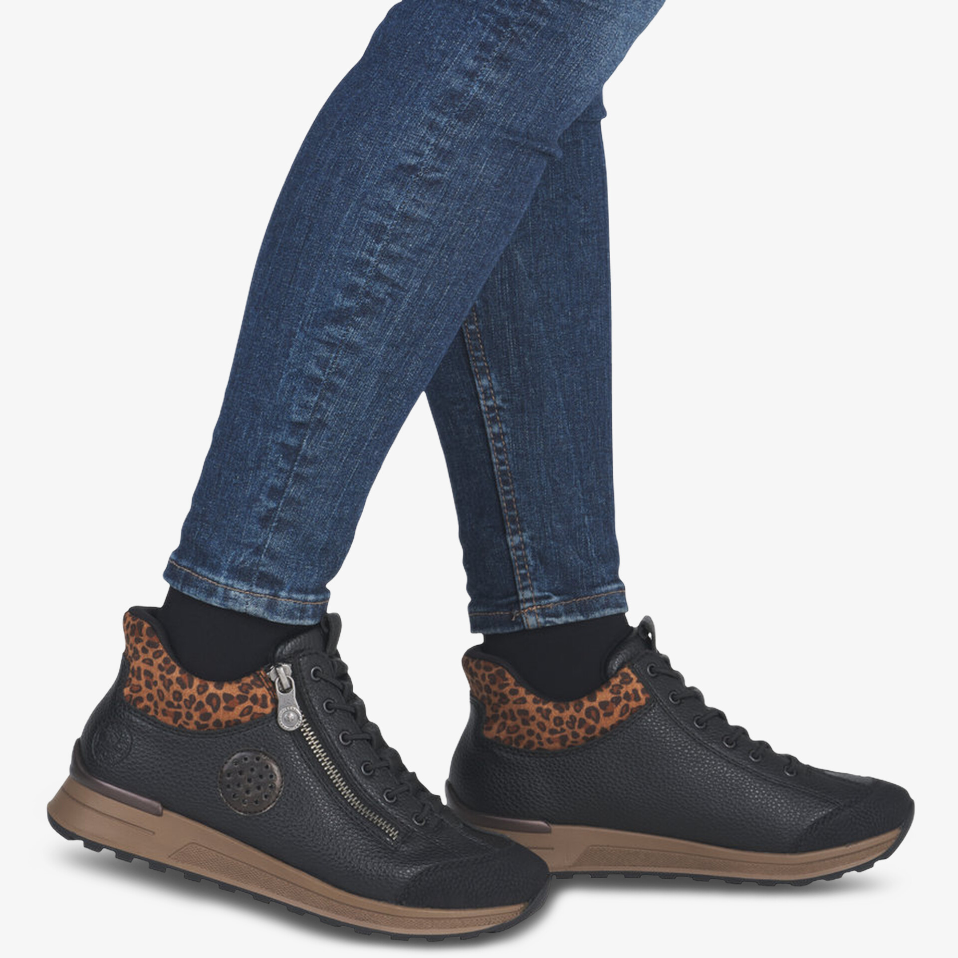 rieker Damen Halbschuhe schwarz - Jetzt kaufen bei reno.de
