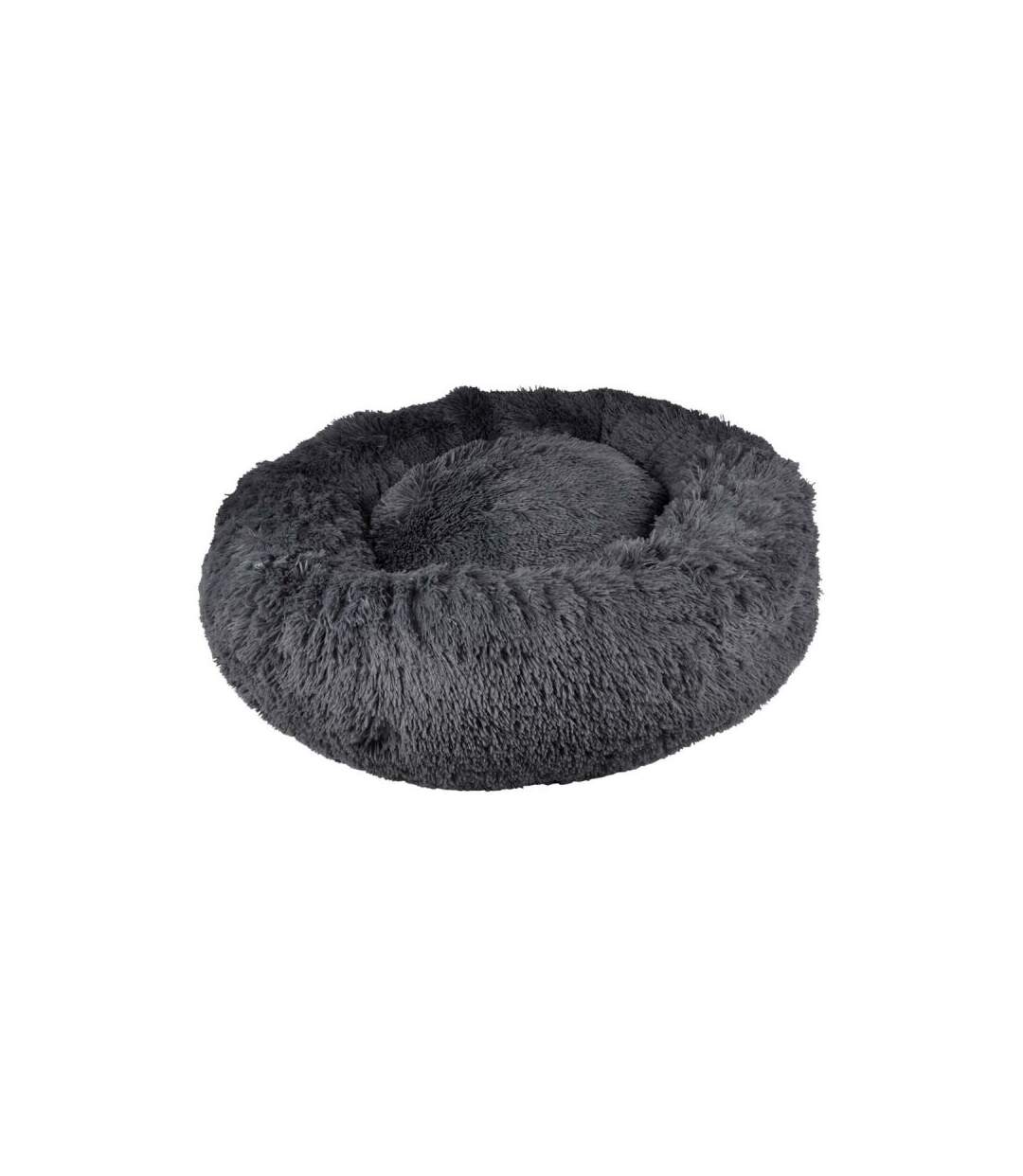 Paris Prix - Coussin Pour Chien & Chat fluffy 95cm Anthracite