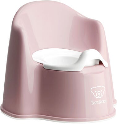 BabyBjörn Pottestol, Powder Pink/White