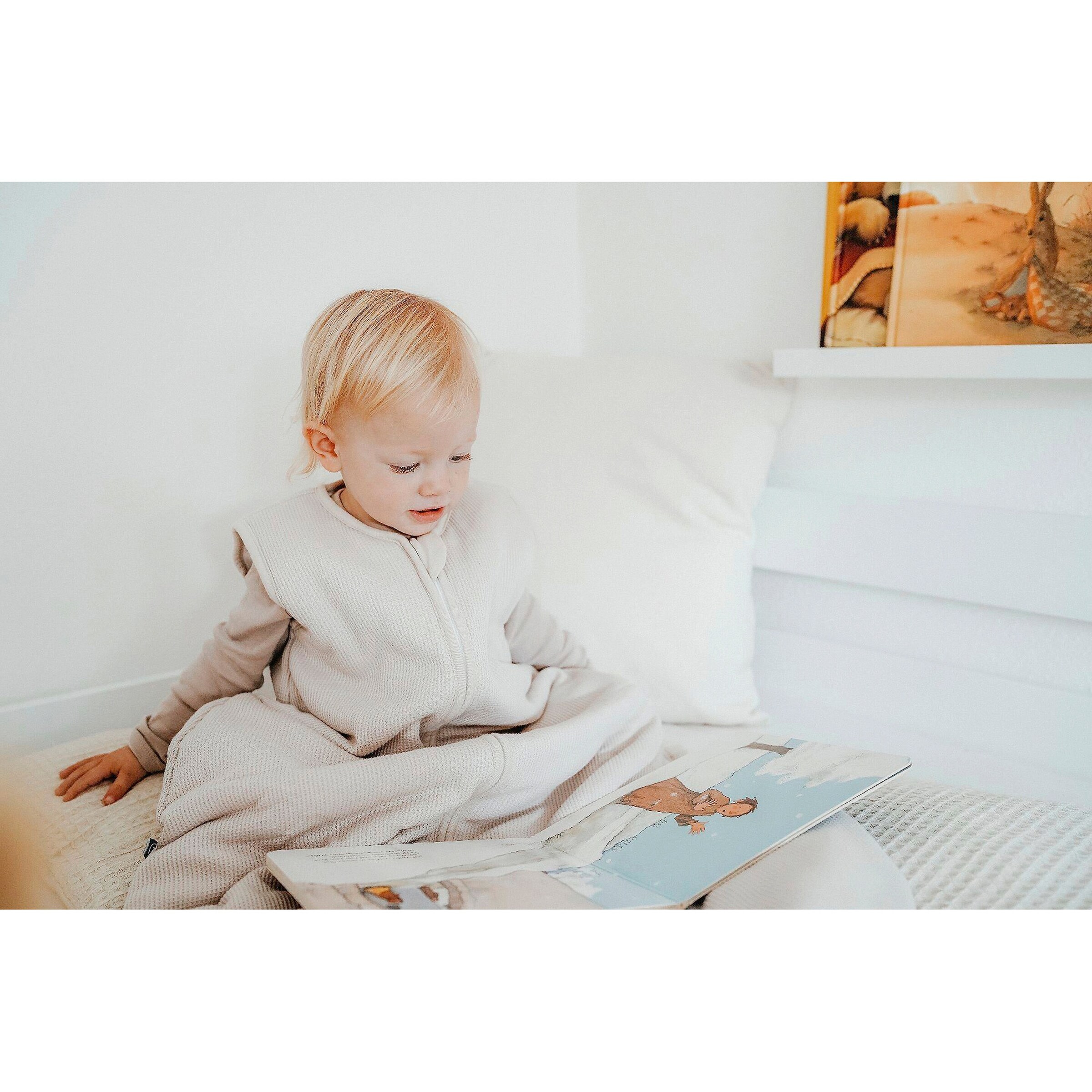 emma & noah Ganzjahresschlafsack Essential 2.5 TOG beige