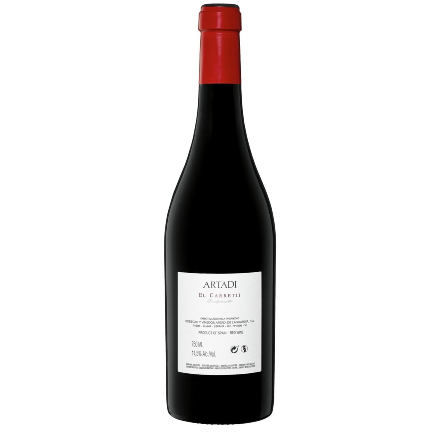 Rioja DOCa Tempranillo El Carretil Bodegas y Viñedos Artadi -75cl
