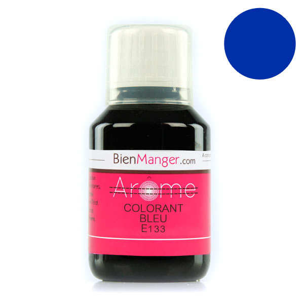 Colorant alimentaire bleu E133 - Liquide