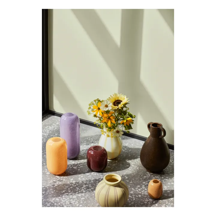 Broste Copenhagen Vase Wilma en céramique | Sable