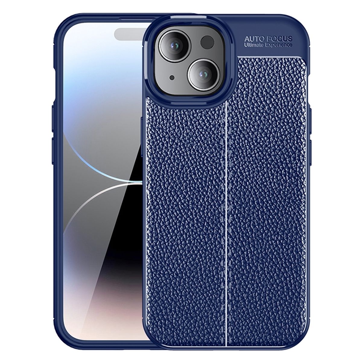 Hülle Handy Schutz für Apple iPhone 15 Plus Case Cover Bumper Etuis Backcover