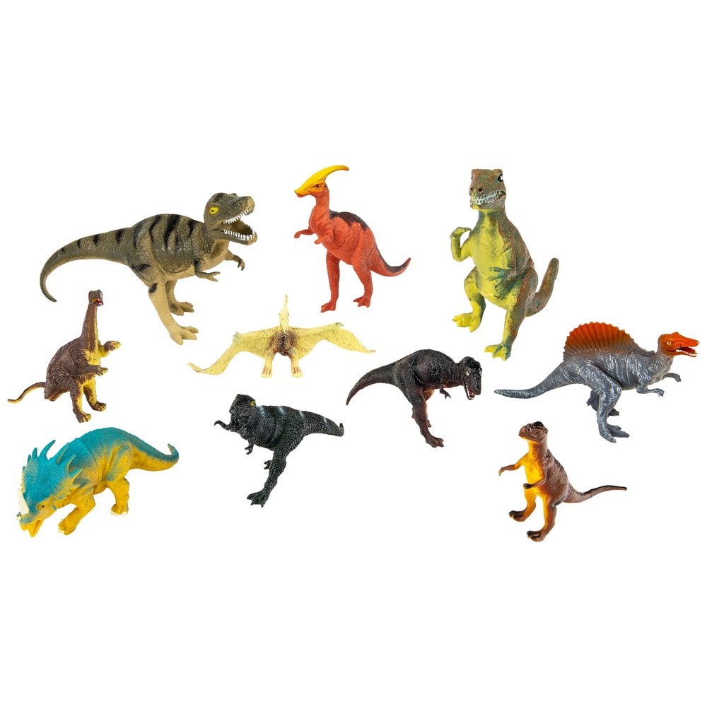 10-teiliges Dinosaurier-Set