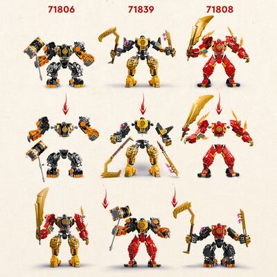 LEGO Ninjago 71839 Arins Spinjitzu-stridsrobot