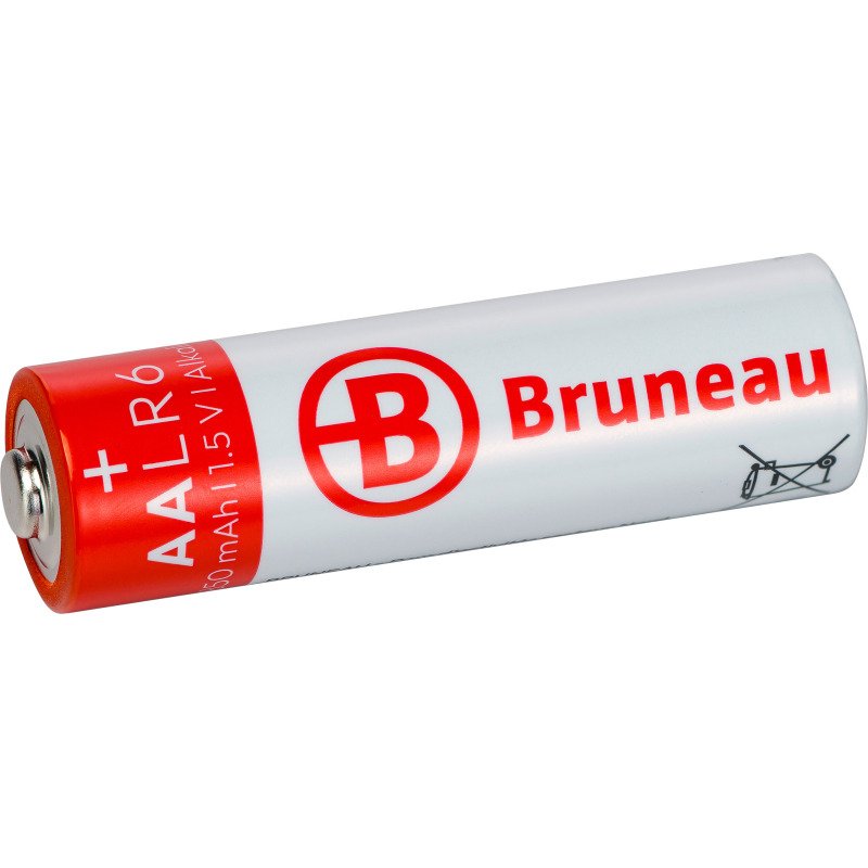 Bruneau - Pack de 24 piles Alcalines AA/LR06 - 1,5