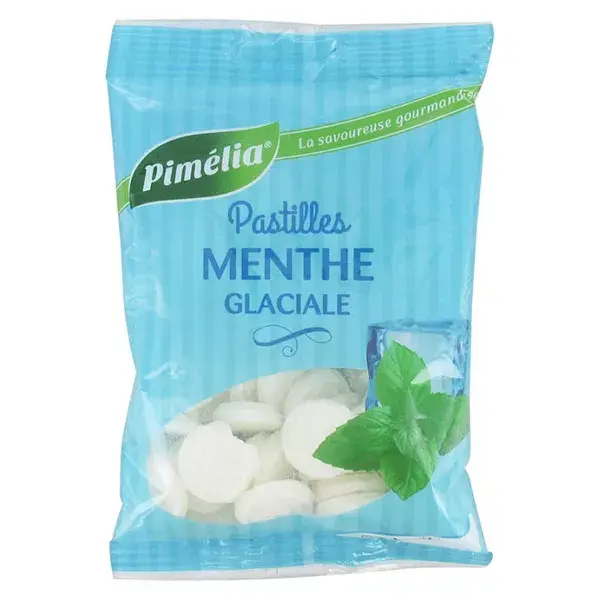 Pastilhas Pimélia sabor menta gelada 100g