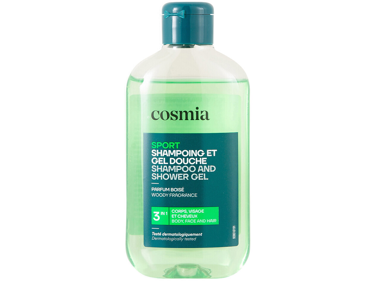 GEL BANHO COSMIA 3EM1 SPORT 250ML