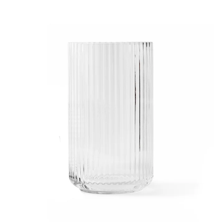 Lyngby Porcelæn - Glasvase H 20 cm, transparent