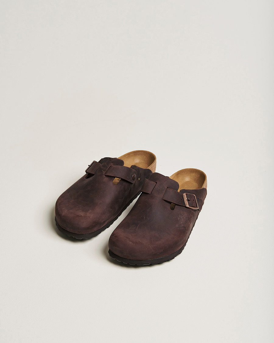BIRKENSTOCK Boston Classic Footbed Habana Oiled Leather