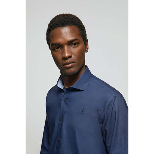 Polo Club - RIGBY GO CONTRAST SLIM SHIRT Azul