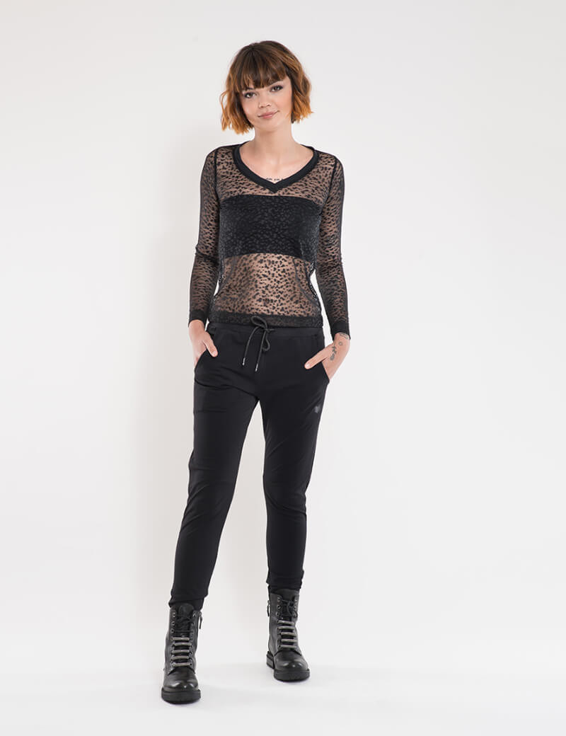 HBT BASICS - CRUZ PANTALON NOIR