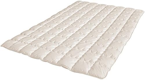 Bettdecke Medium 100% Bio Baumwolle 135x200 cm, Ganzjahresdecke für Allergiker geeignet, waschbar, Verschiedene Größen