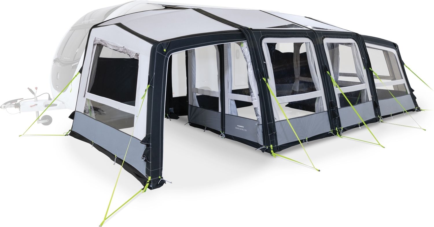Dometic Grande Air Pro Extension aufblasbare Vorzelterweiterung für Wohnwagen- / Reisemobilvorzelt Rechts