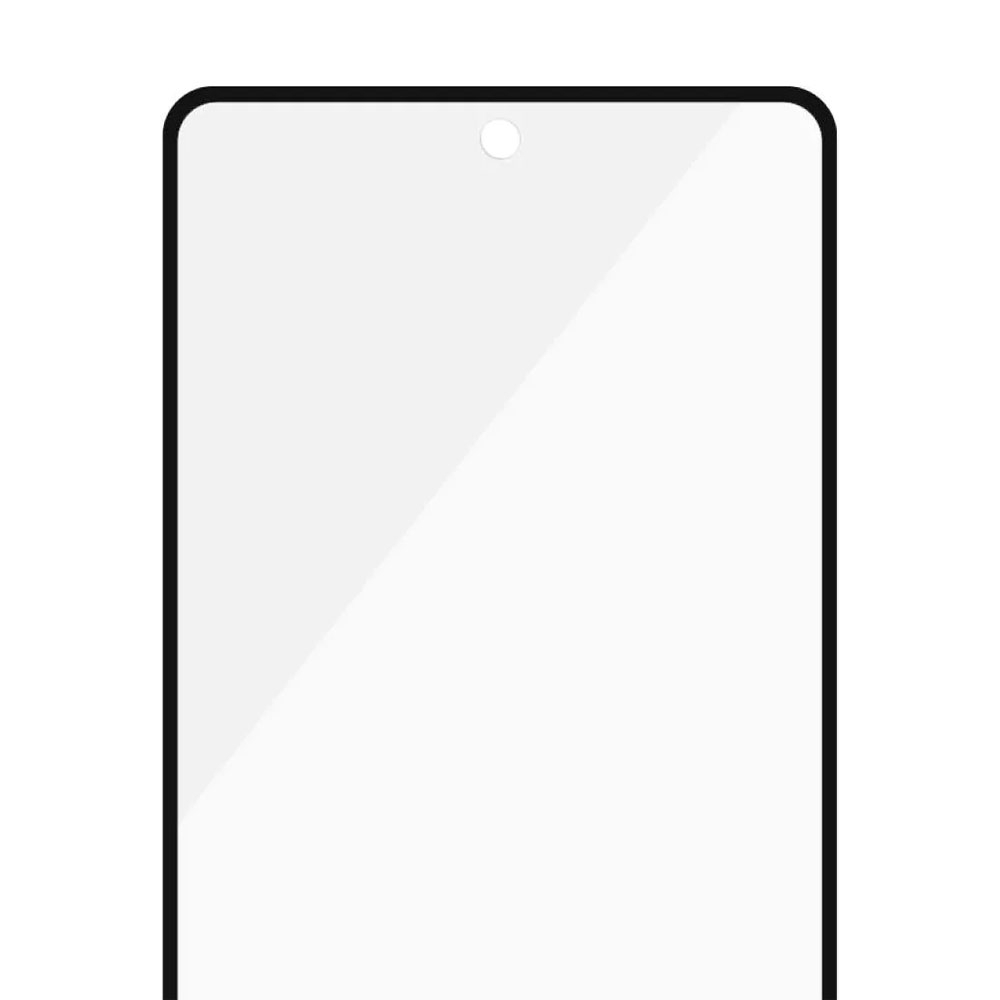 Samsung Galaxy A53 5G / A52s 5G / A52 5G Antibakterielle Panzer Glas Displayschutz Case Friendly mit Rahmen (7253) - Schwarz