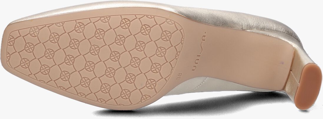 UNISA gouden unisa pumps waba