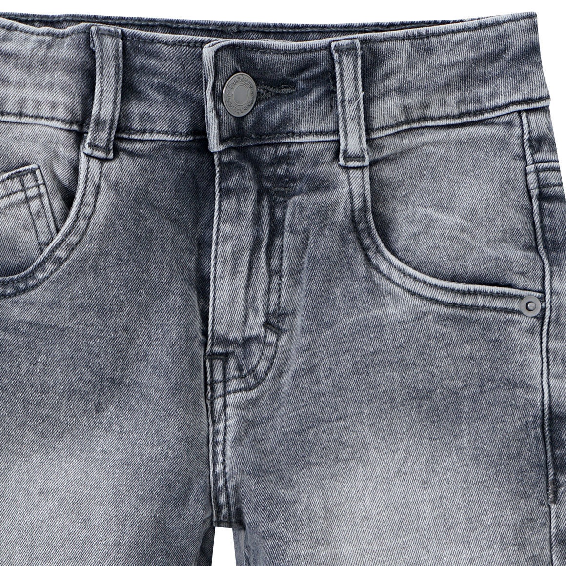 Jungen Shorts  aus Denim hellgrau