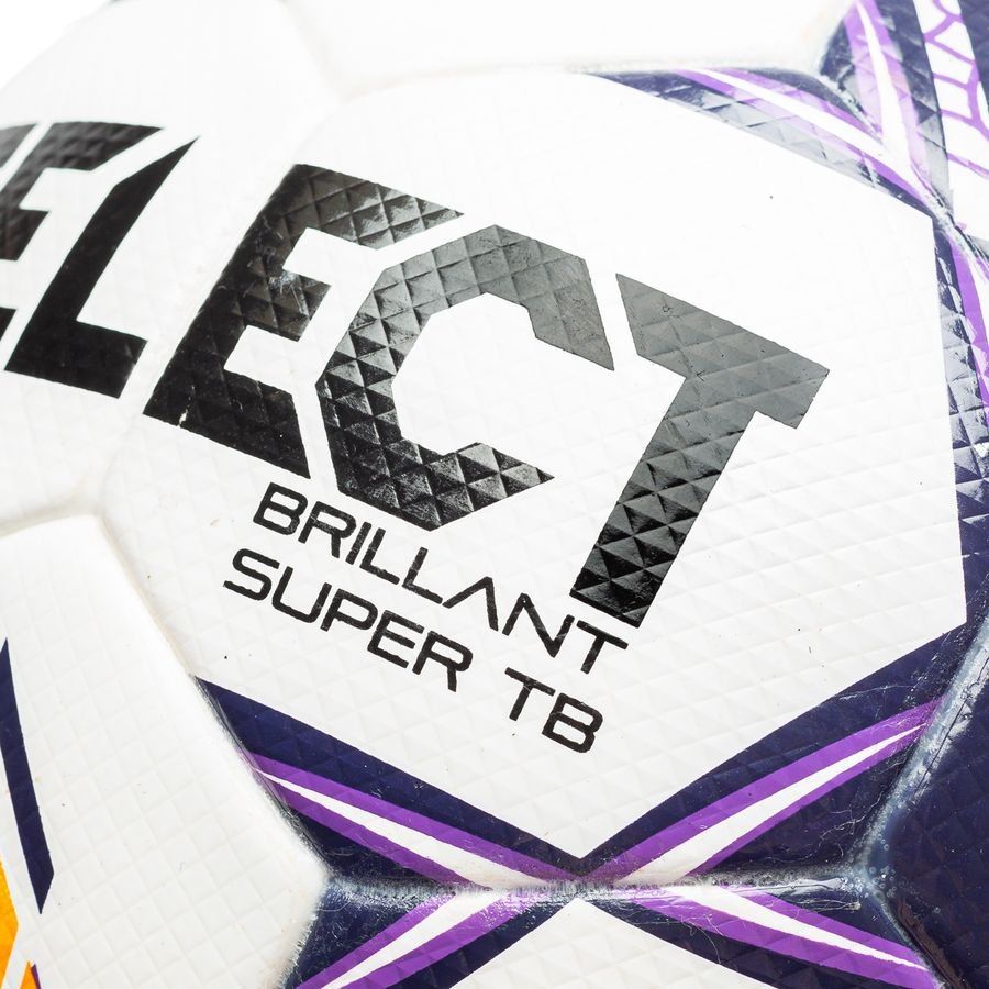 Select Ballon Brillant Super TB v24 - Blanc/Violet/Orange