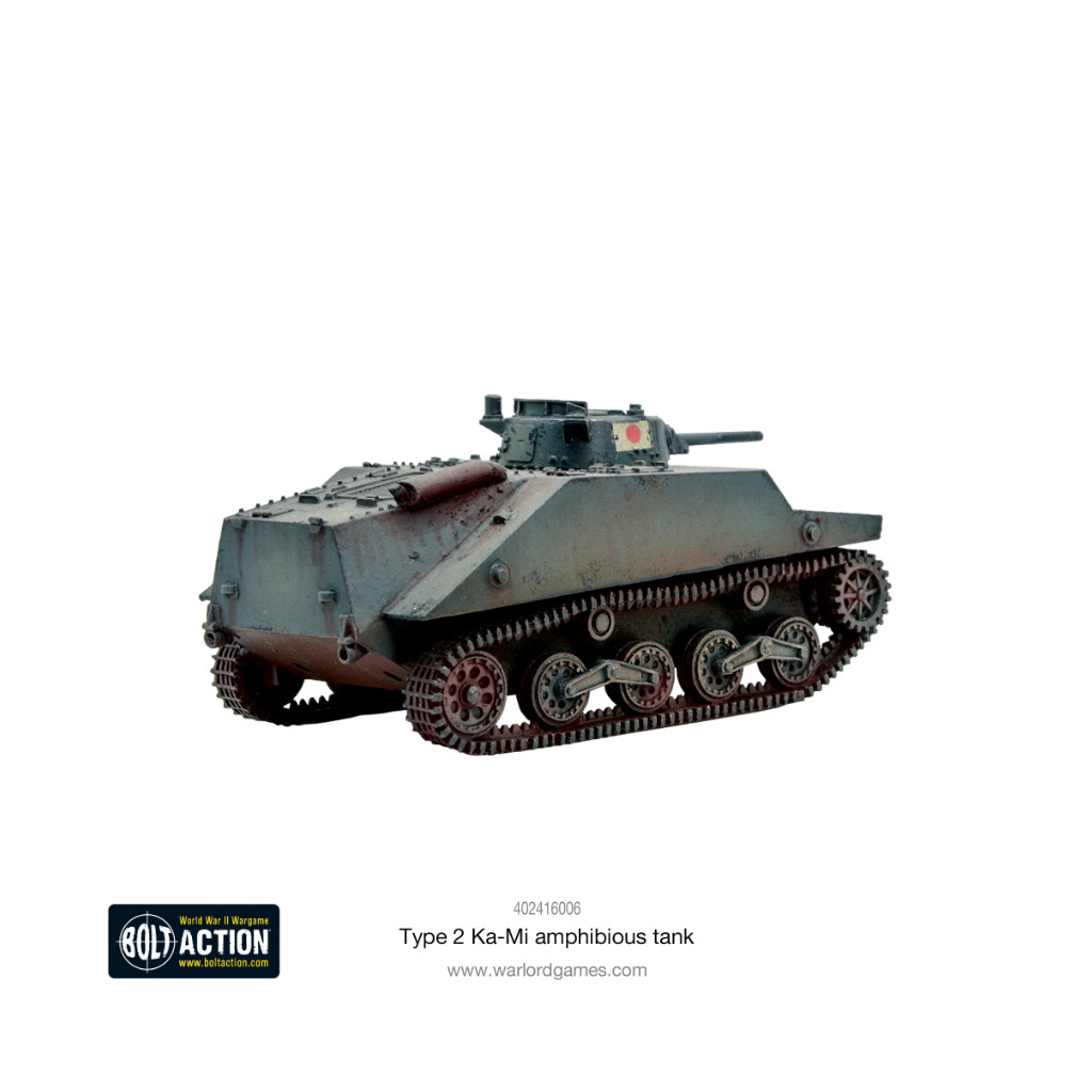 Bolt Action - Japanese Type 2 Ka-Mi Amphibious Tank