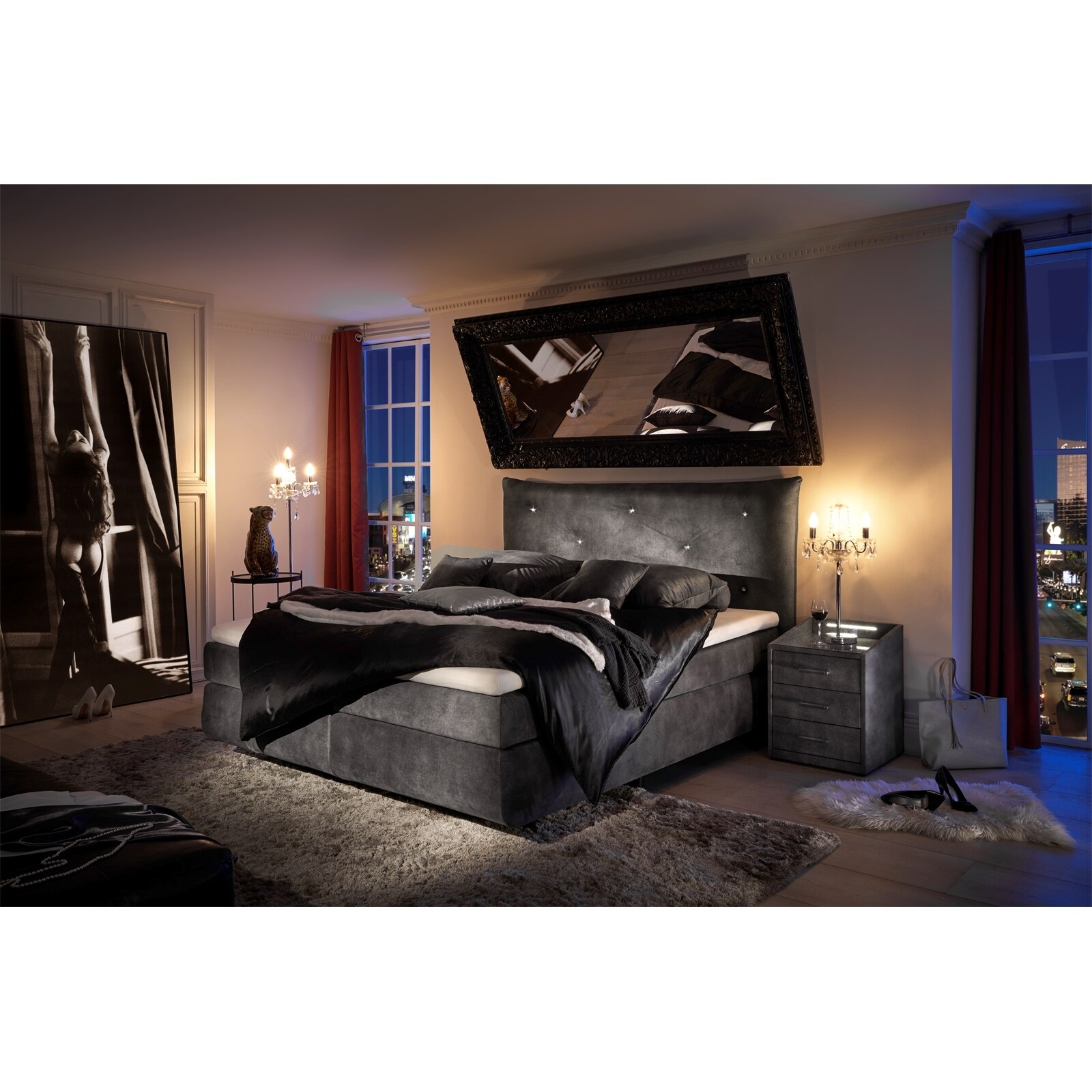 HTI-Living Polsterbett Malwa