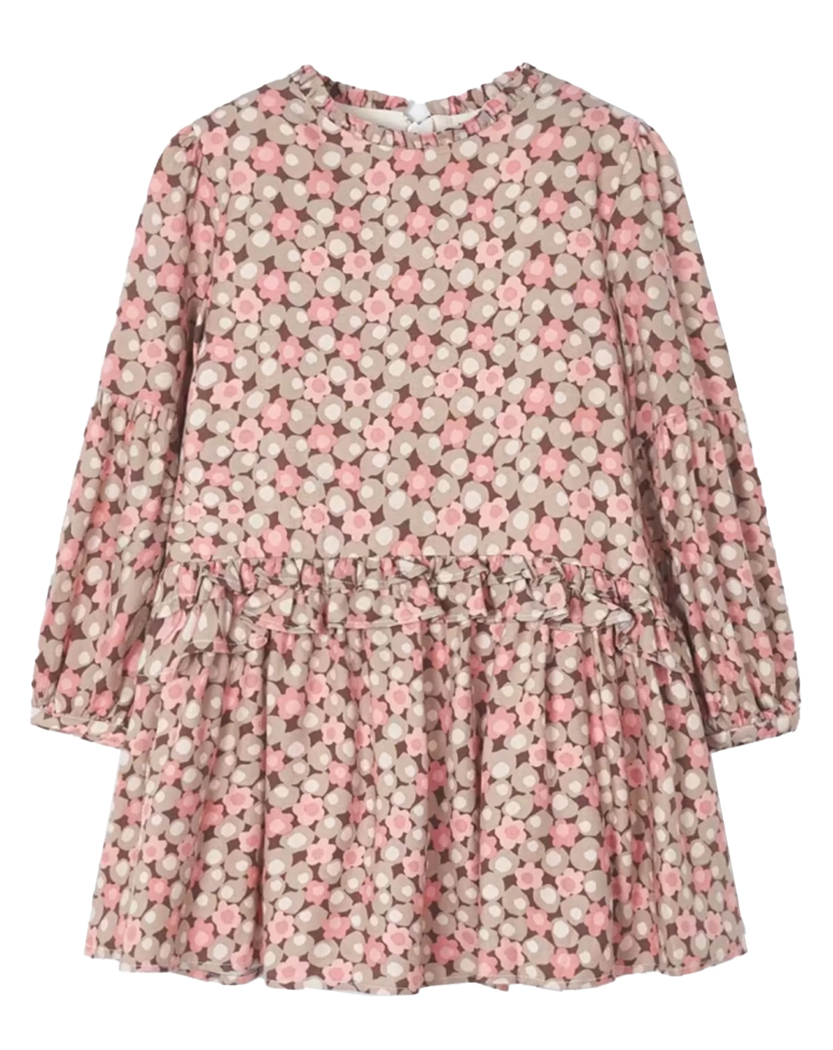 Langarm-Kleid VIELLA in pink