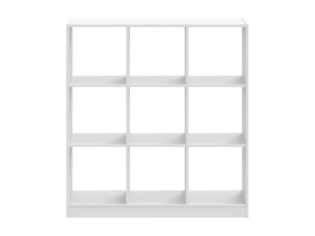 Bibliothèque blanc 102x32x108 cm bois d'ingénierie