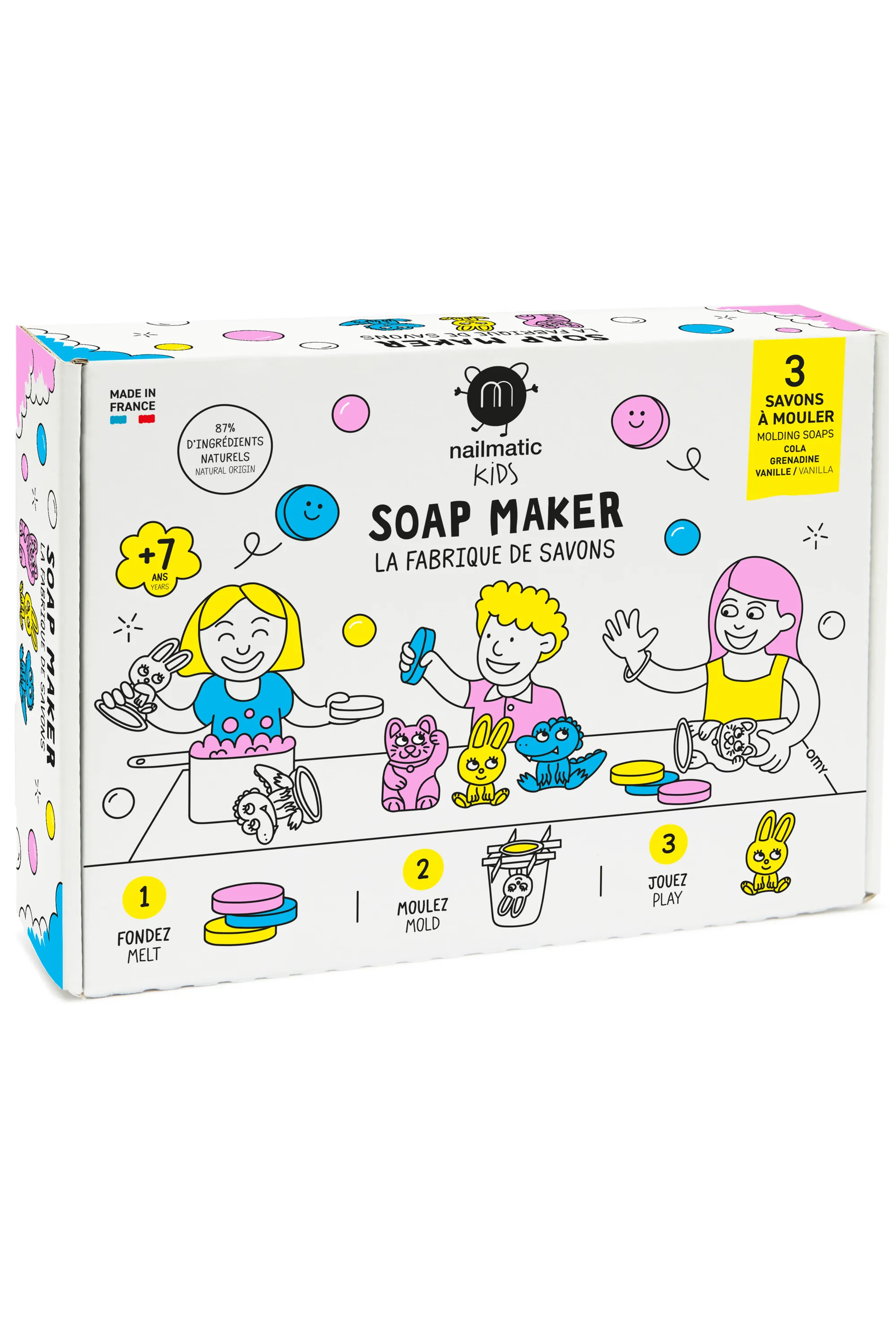 Nailmatic Coffret enfant DIY La Fabrique à Savons-150 g